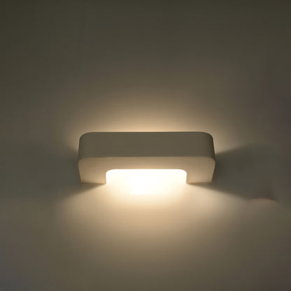 MAGNET Keramik Wandleuchte – Weiß