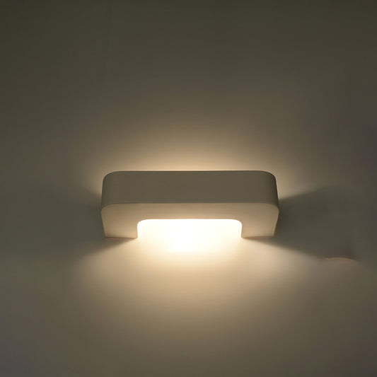 MAGNET Keramik Wandleuchte – Weiß