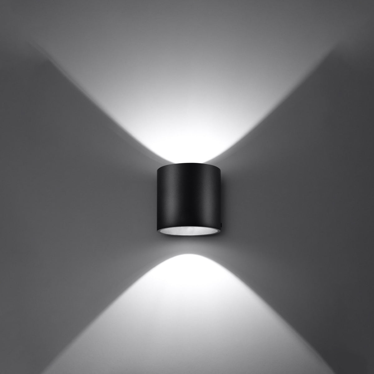 ORBIS 1 Wandleuchte – Schwarz