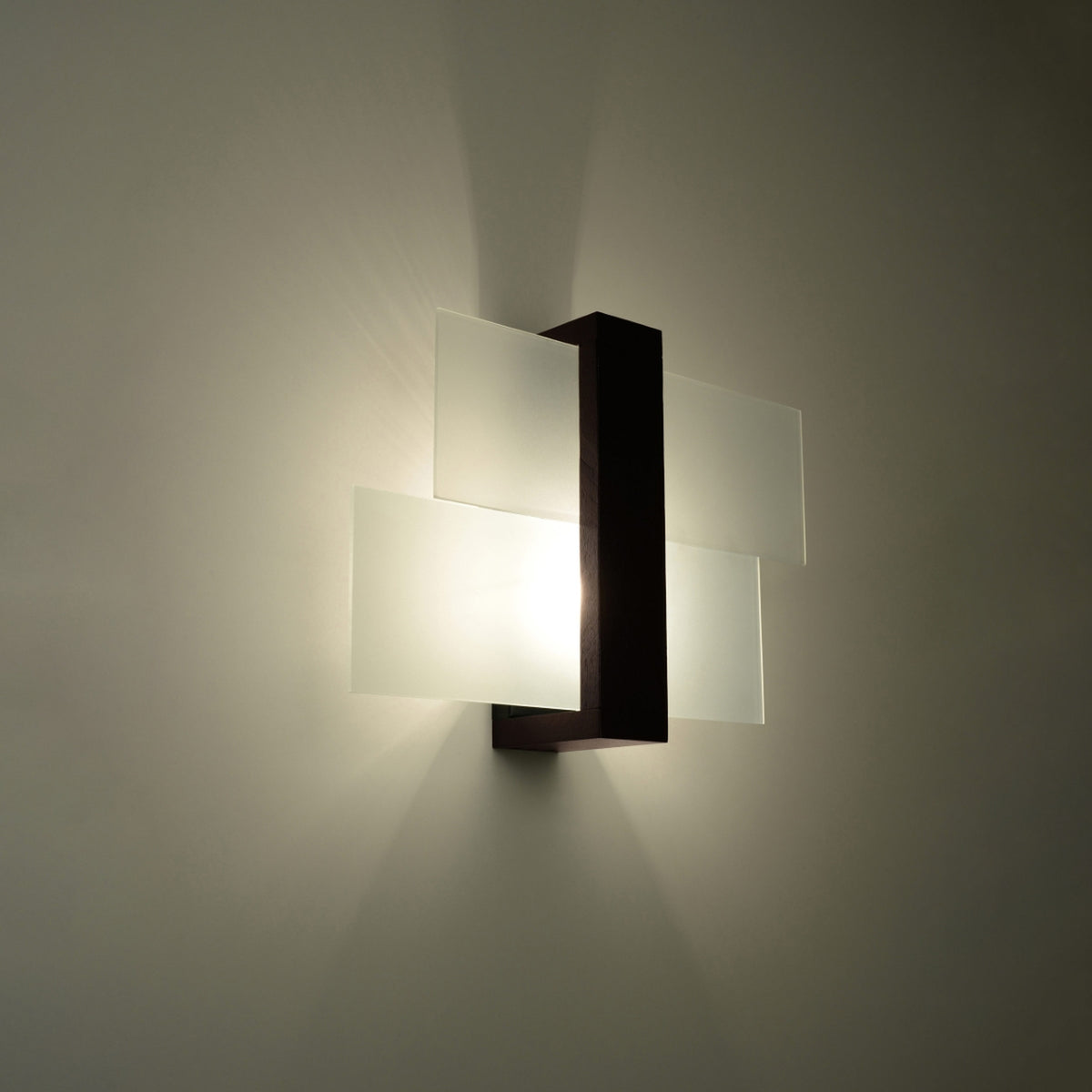 FENIKS 1 Wandleuchte – Wenge