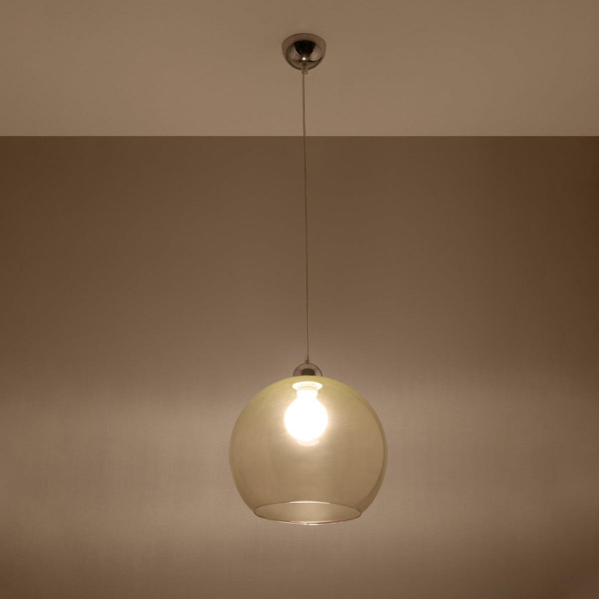 BALL Pendelleuchte – Champagner