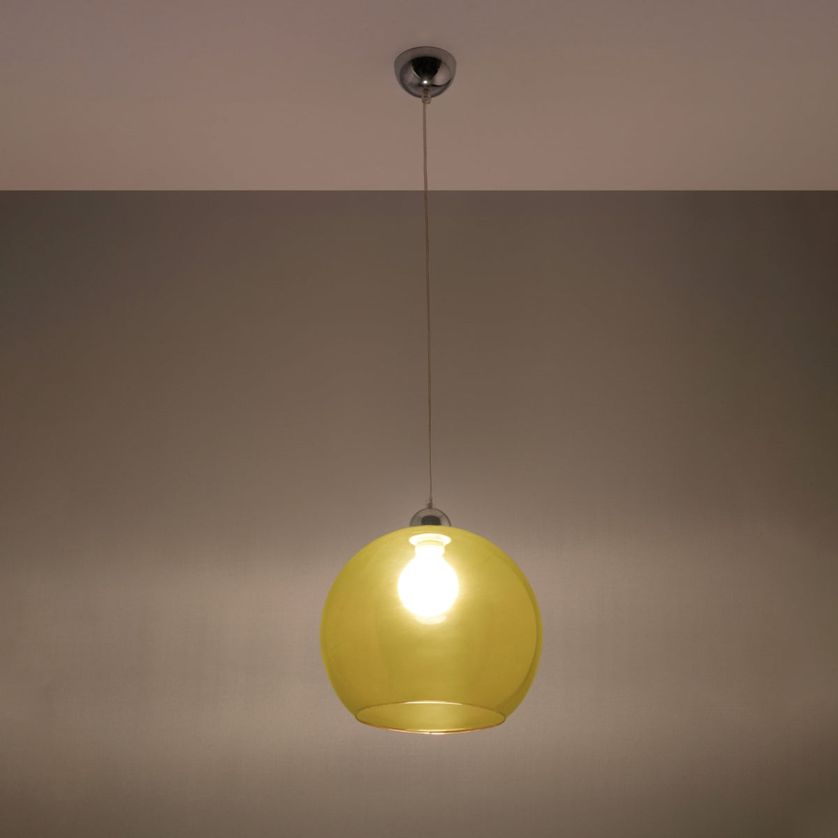BALL Pendelleuchte – Gelb