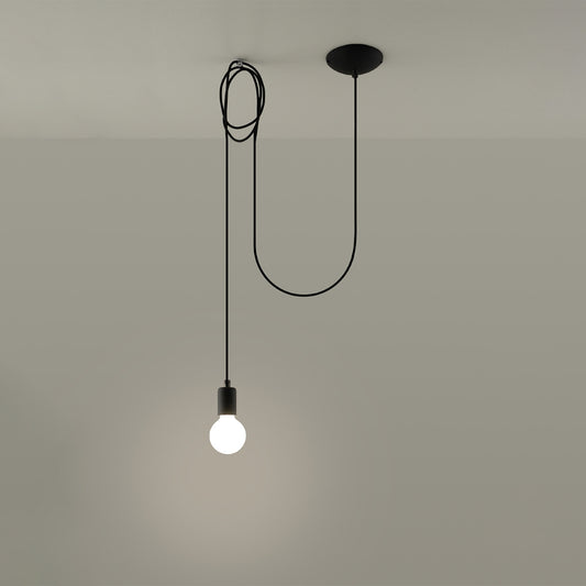 EDISON 1 Pendelleuchte – Schwarz
