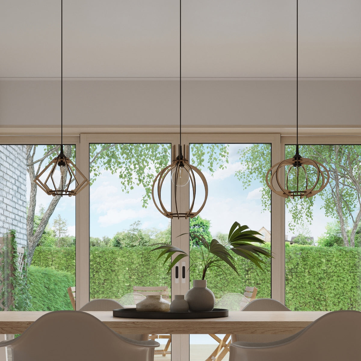 ARANCIA Pendelleuchte – Naturholz