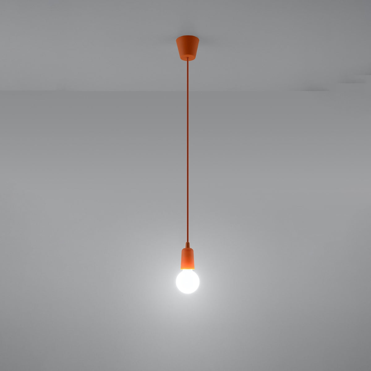 DIEGO 1 Pendelleuchte – Orange