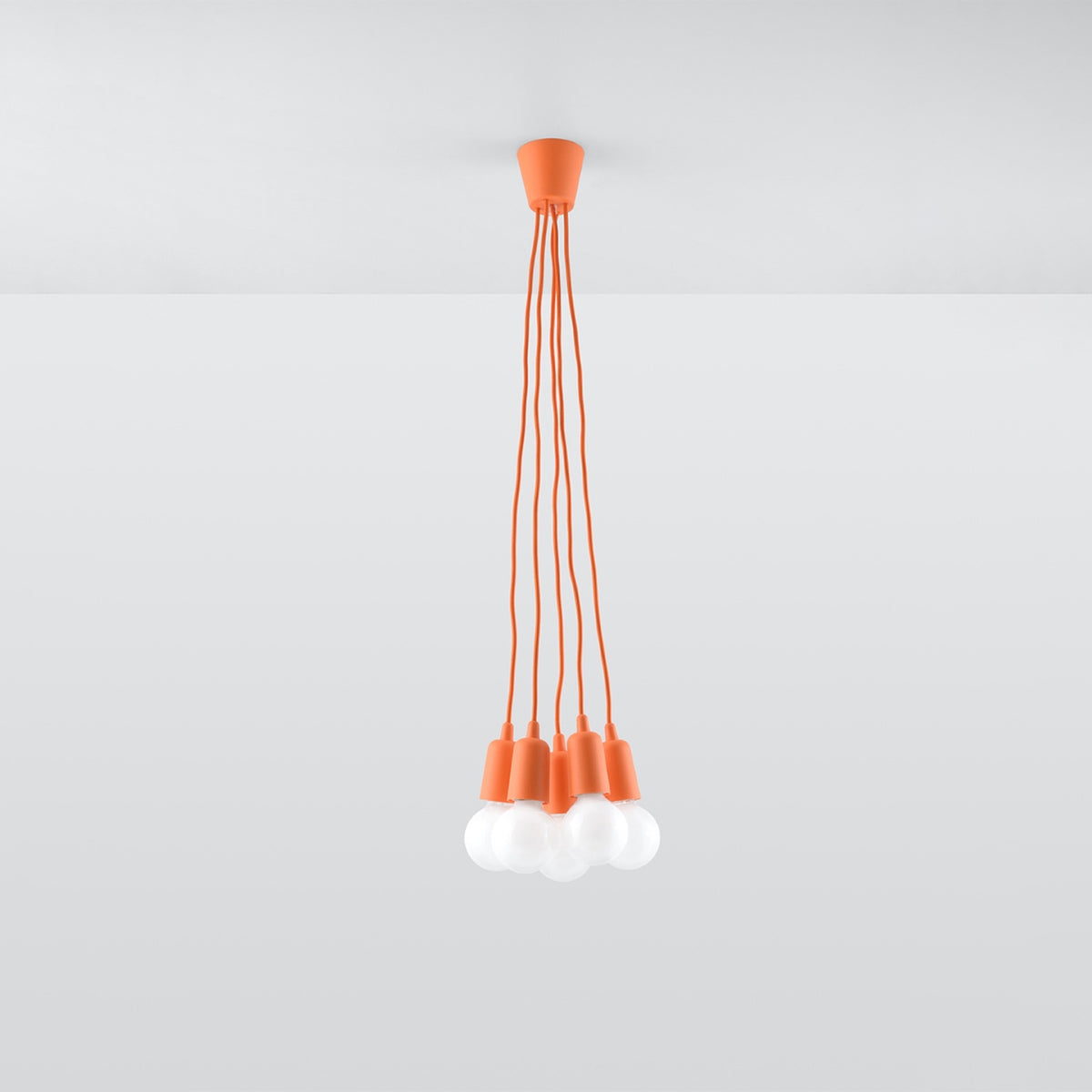 DIEGO 5 Pendelleuchte – Orange