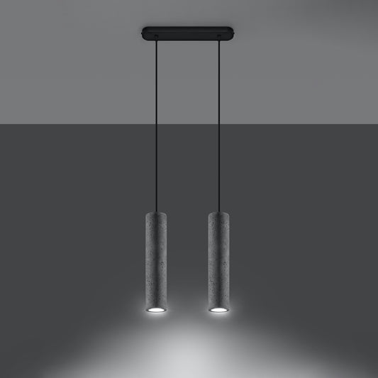 LUVO 2 Pendelleuchte – Grau