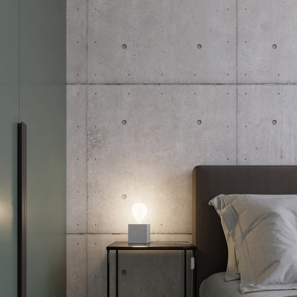 ARIZ Beton Tischleuchte – Grau