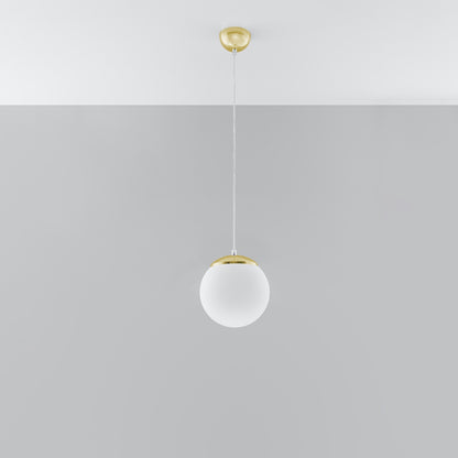 UGO 20 Pendelleuchte – Weiß / Gold