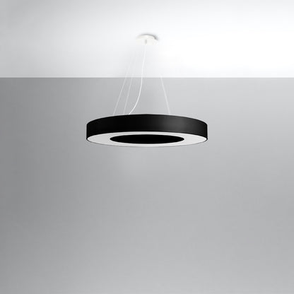 SATURNO SLIM 70 Kronleuchter – Schwarz