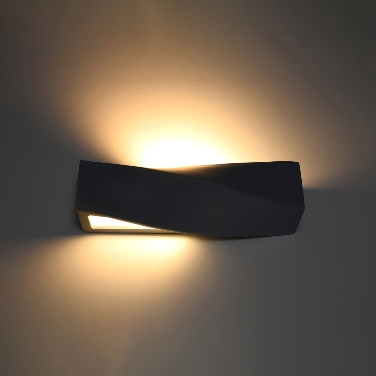 SIGMA Keramik Wandleuchte – Schwarz