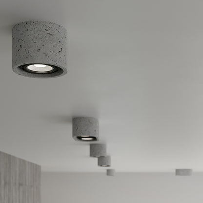 BASIC 1 Beton Deckenleuchte – Grau