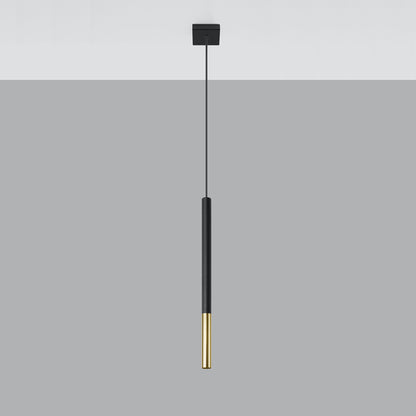 MOZAICA 1 Pendelleuchte – Schwarz / Gold