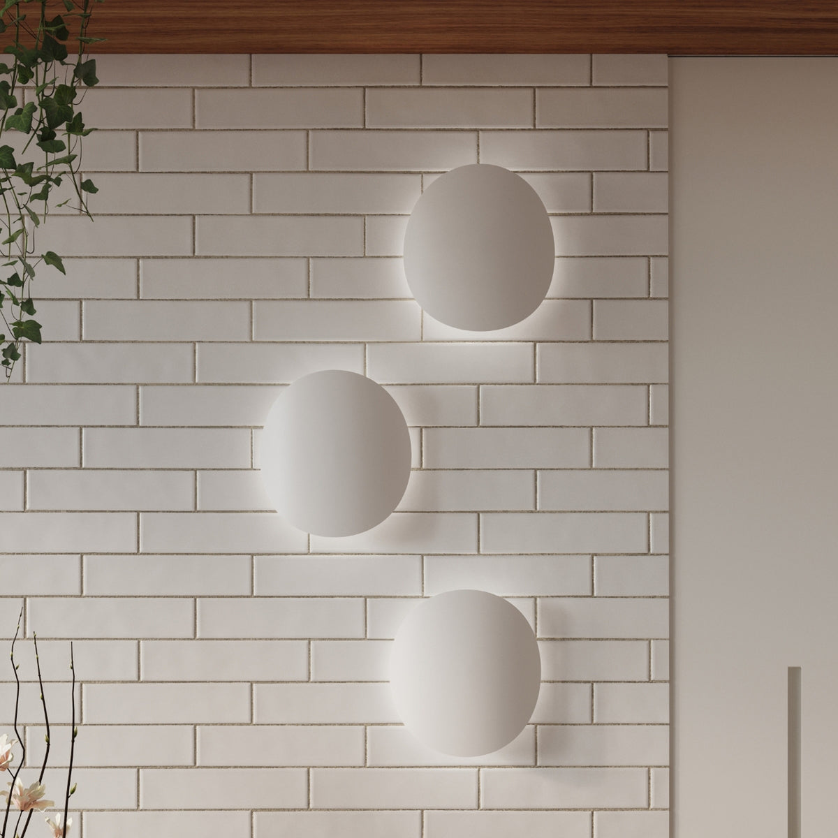 SENSES Wandleuchte – Weiß