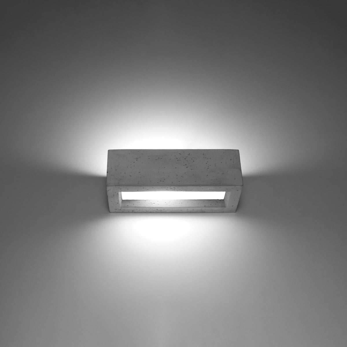 VEGA 30 Beton Wandleuchte – Grau