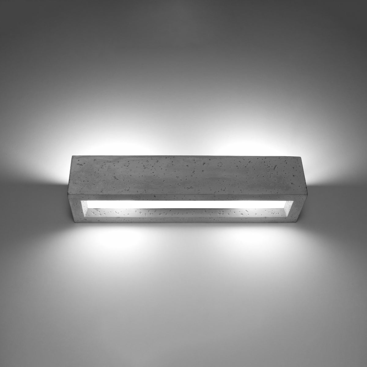 VEGA 50 Beton Wandleuchte – Grau