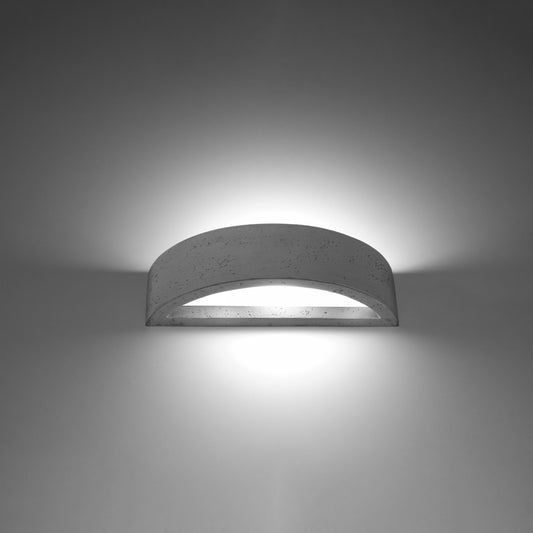 ATENA Beton Wandleuchte – Grau