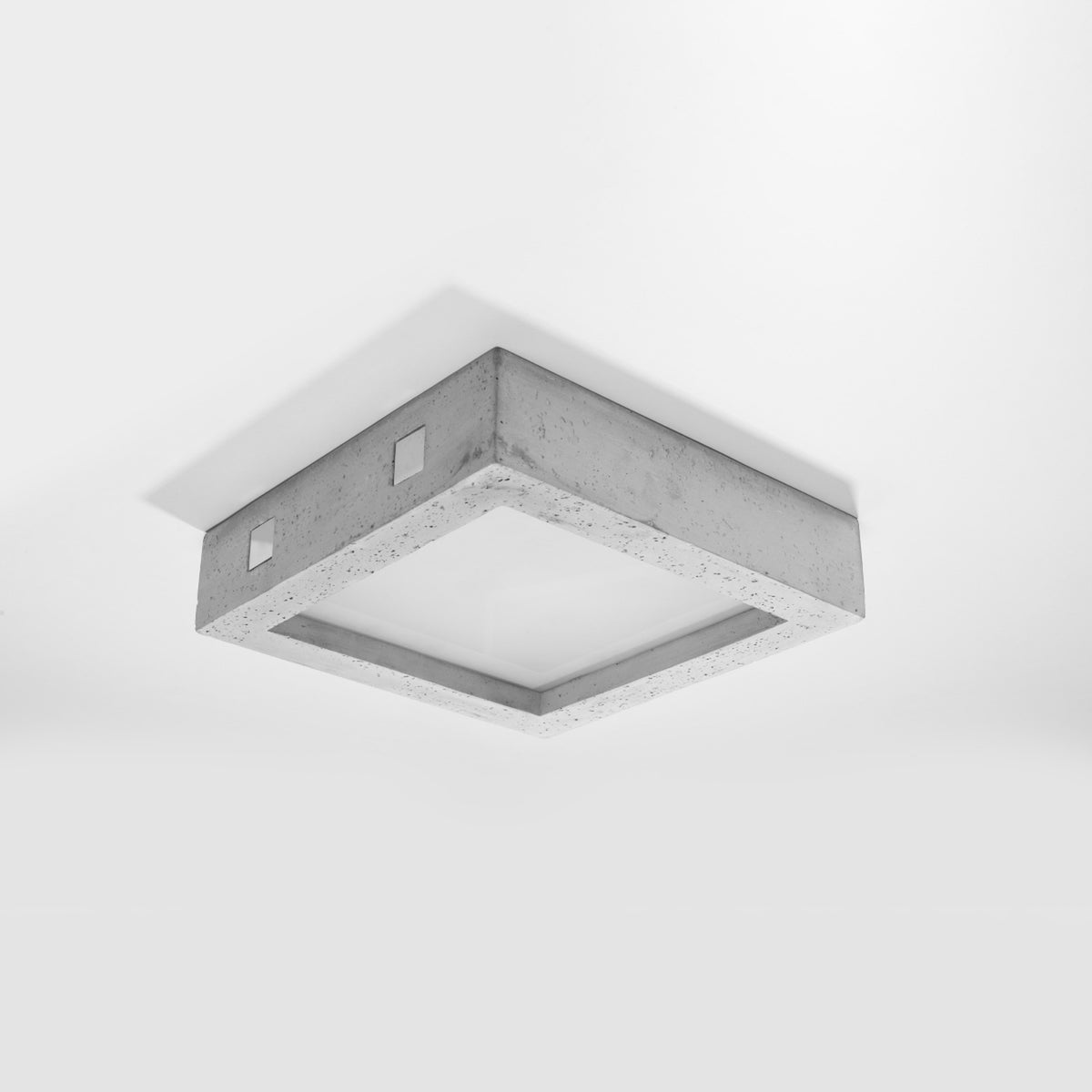 RIZA Beton Deckenleuchte – Grau