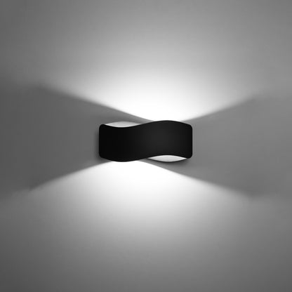 TILA 30 Wandleuchte – Schwarz