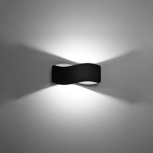 TILA 30 Wandleuchte – Schwarz