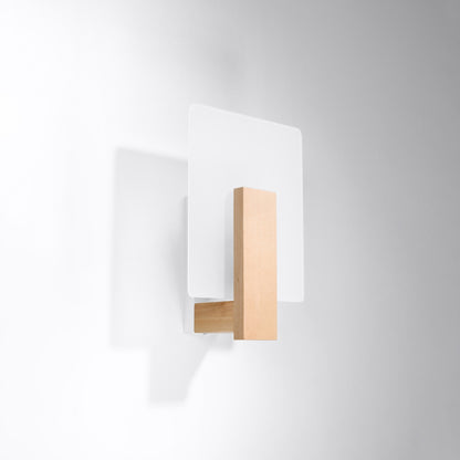 LAPPO Wandleuchte – Naturholz