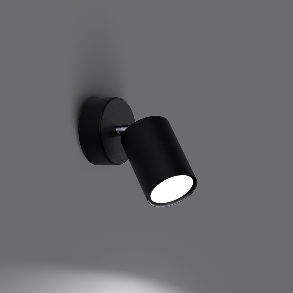 LEMMI 1 Wandleuchte – Schwarz