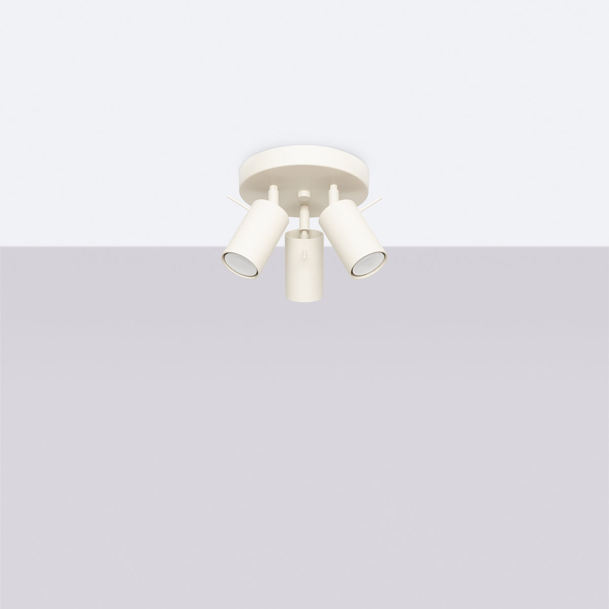 RING 3P Deckenleuchte – Beige