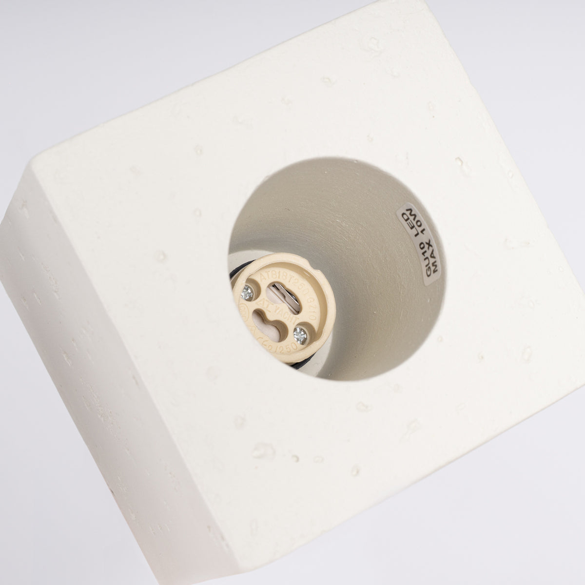 QUAD Beton Deckenleuchte – Beige
