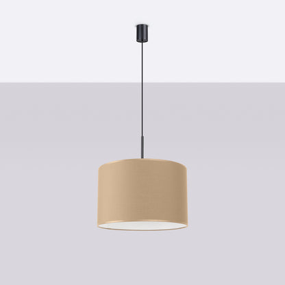 NEVIA Pendelleuchte – Beige / Schwarz