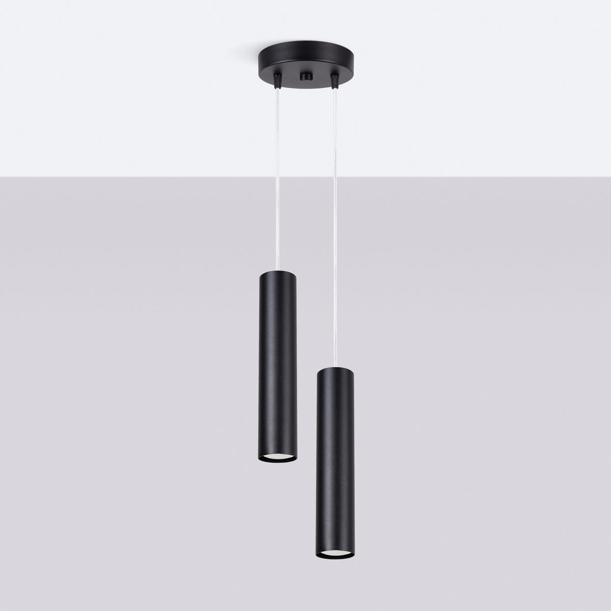 LAGOS 2P Pendelleuchte – Schwarz