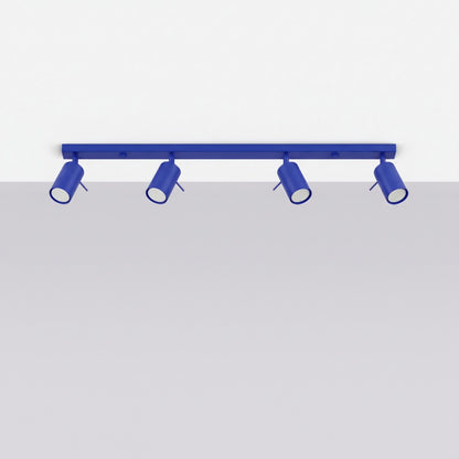 RING 4L Deckenleuchte – Ultramarin