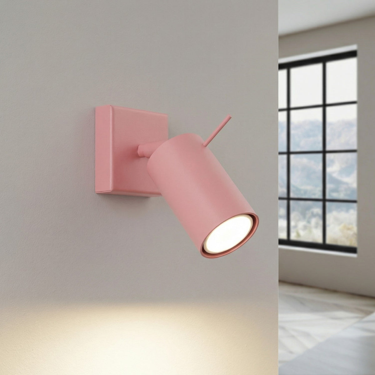 RING Wandleuchte – Rosa