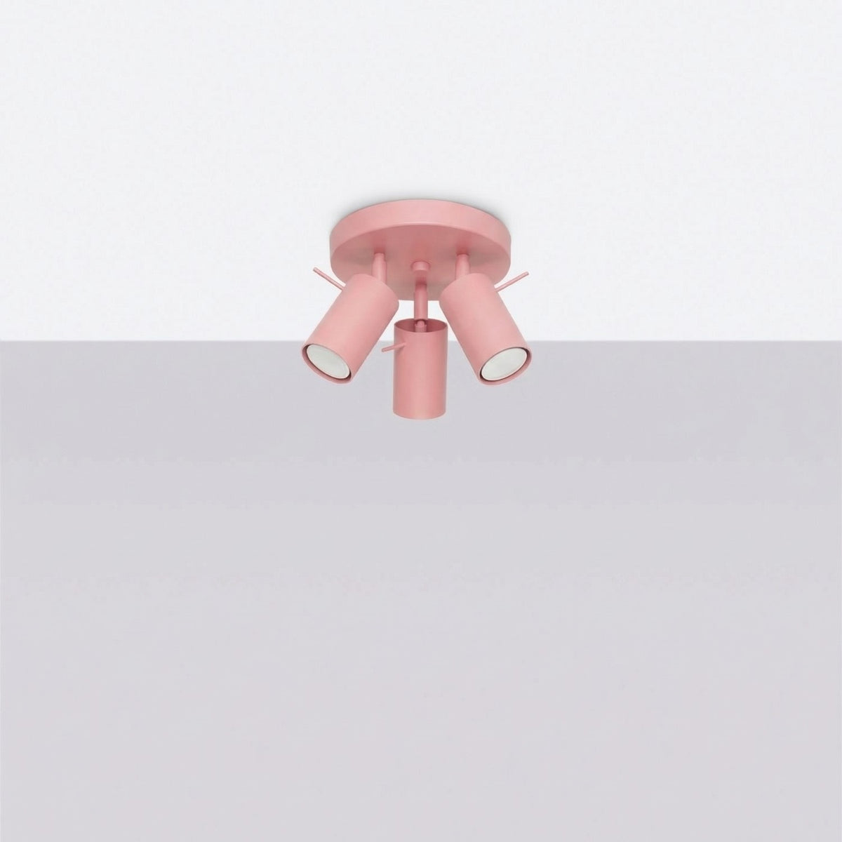RING 3P Deckenleuchte – Rosa
