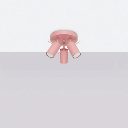 RING 3P Deckenleuchte – Rosa