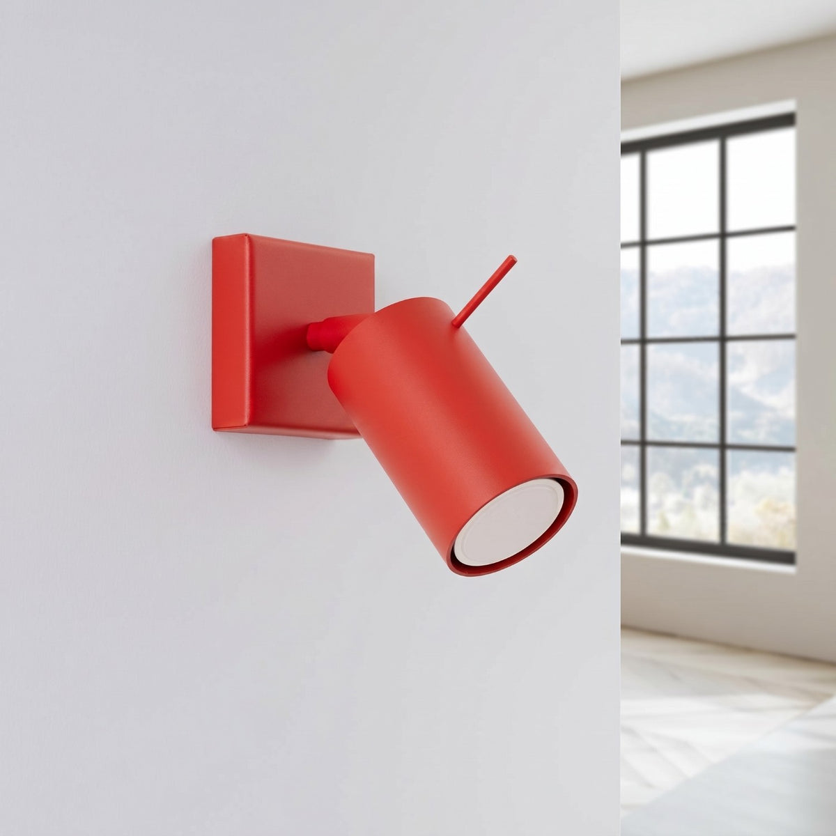 RING Wandleuchte – Rot