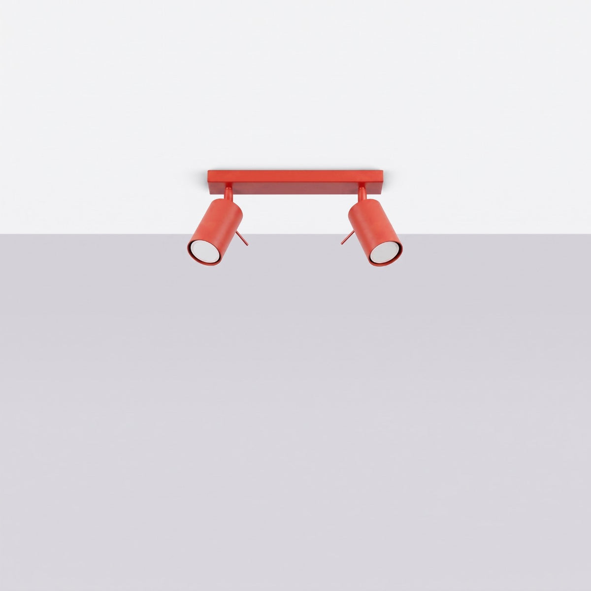 RING 2 Deckenleuchte – Rot