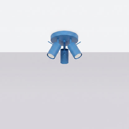 RING 3P Deckenleuchte – Azurblau