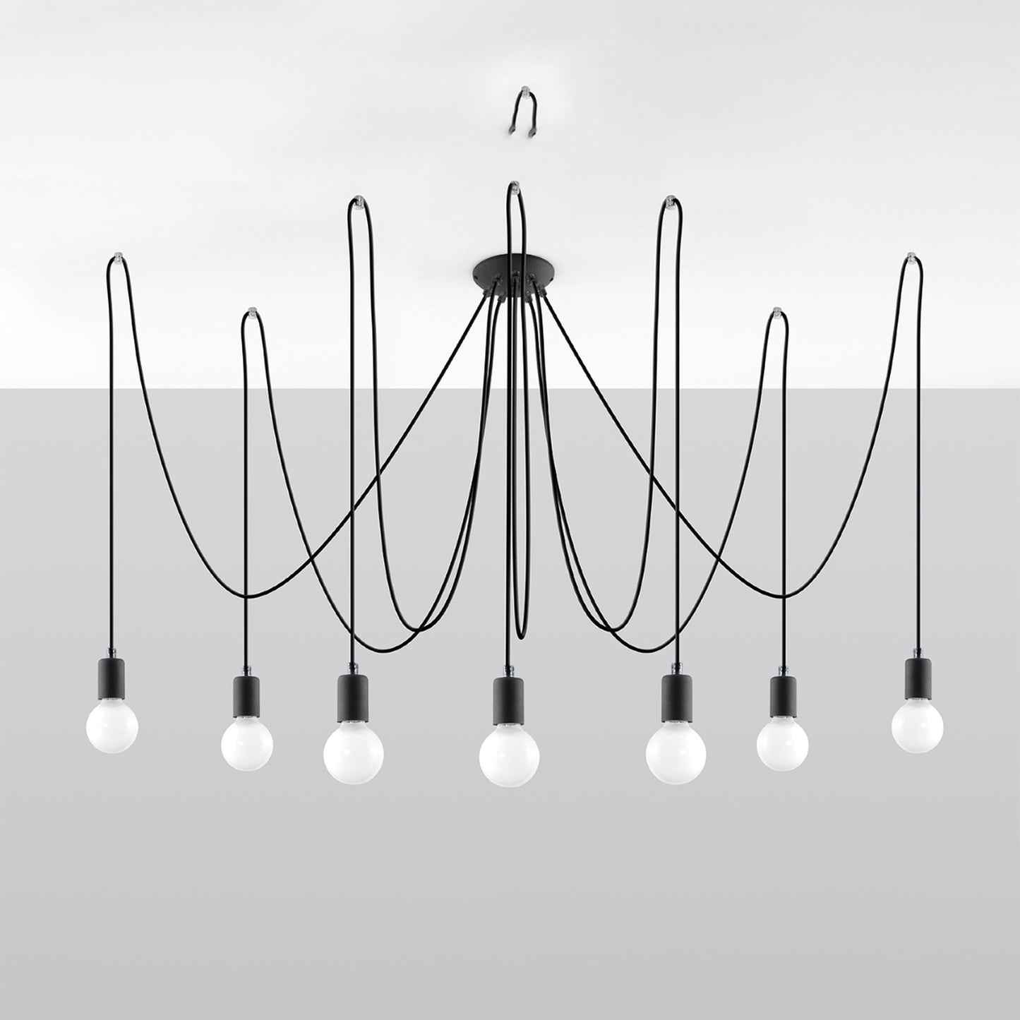 EDISON 7 Kronleuchter