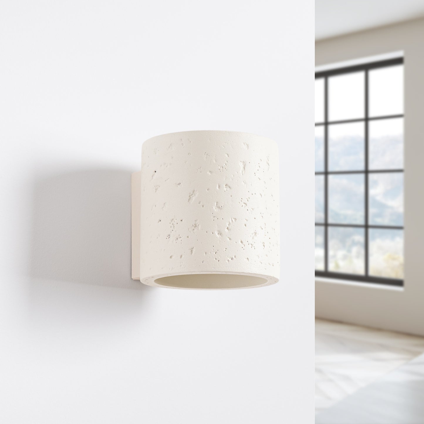 ORBIS Beton Wandleuchte