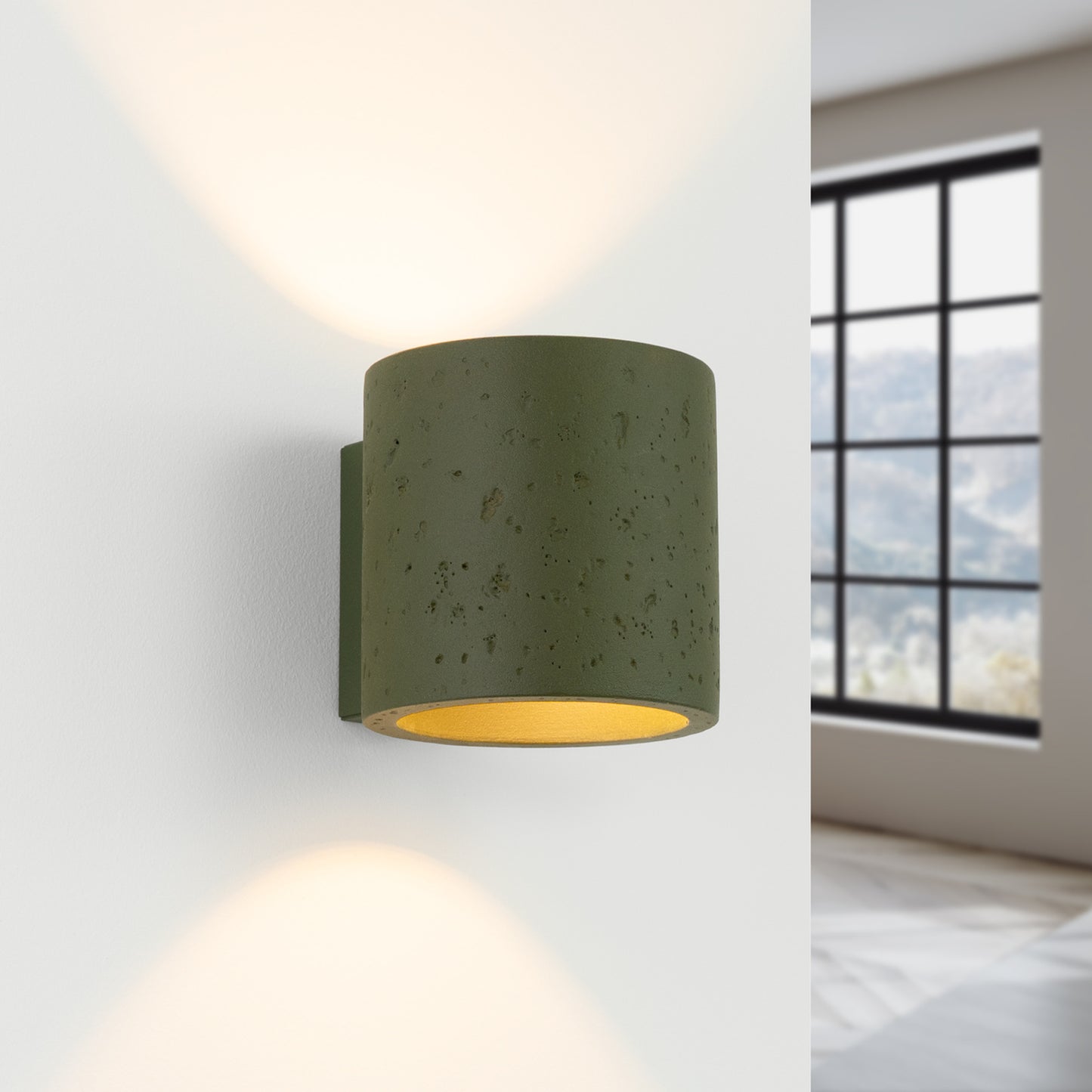 ORBIS Beton Wandleuchte